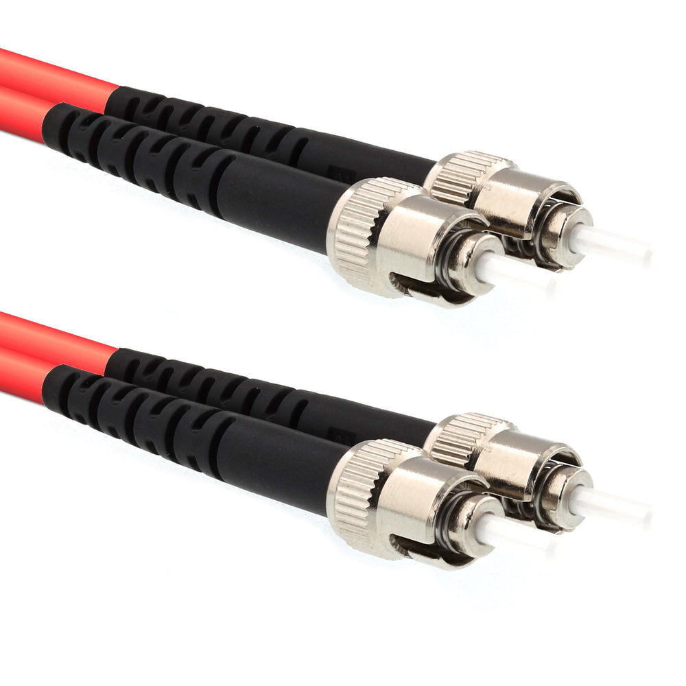CCD ST-ST Singlemode OS2 Duplex Fibre Optic Patch Cable