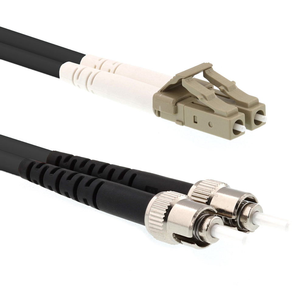CCD LC-ST Singlemode OS2 Duplex Fibre Optic Patch Cable
