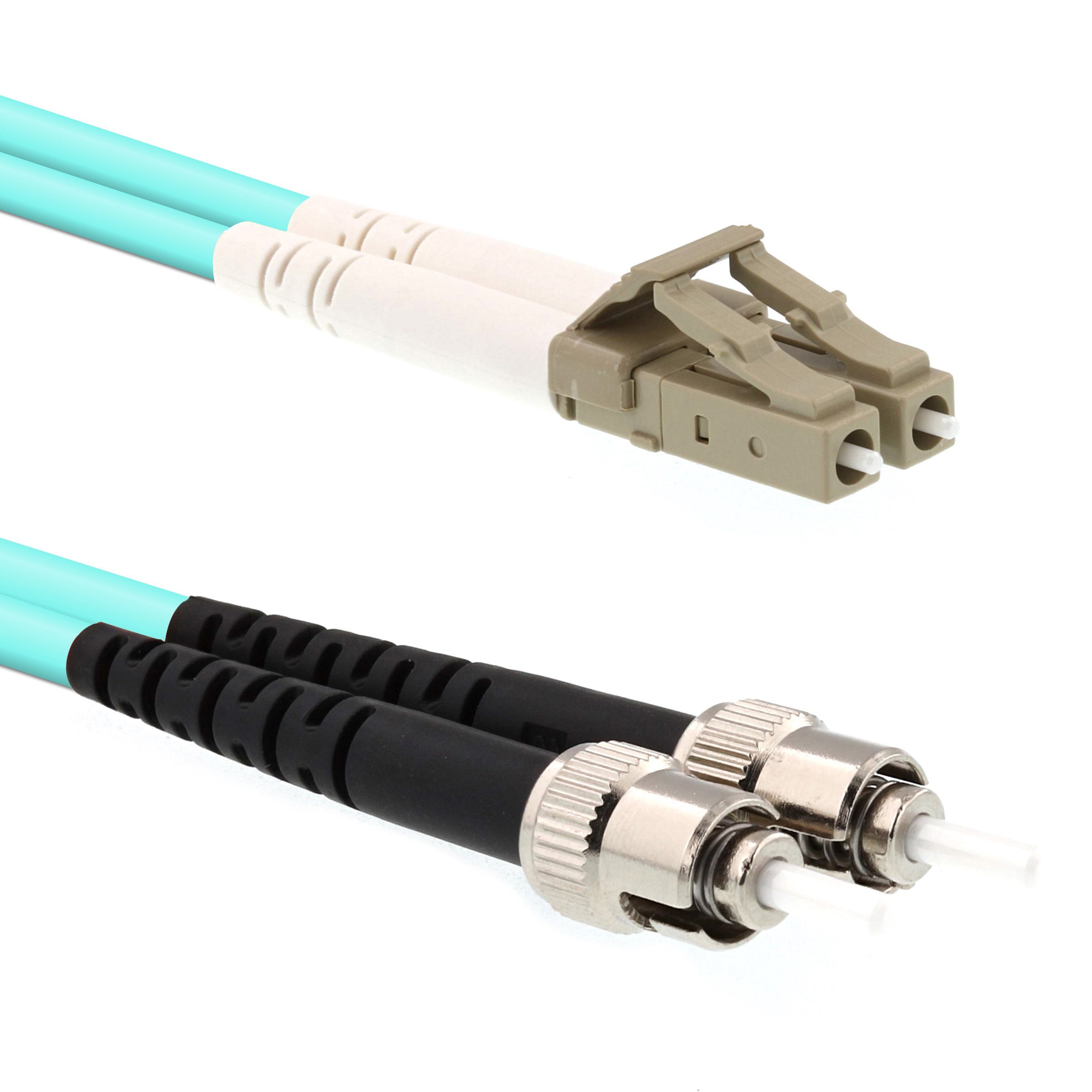 CCD LC-ST Multimode OM1 Duplex Fibre Optic Patch Cable