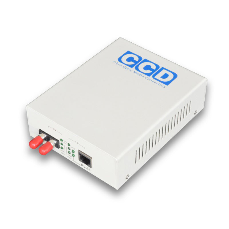 CCD-4100 PoE Fibre Optic Gigabit Media Converter