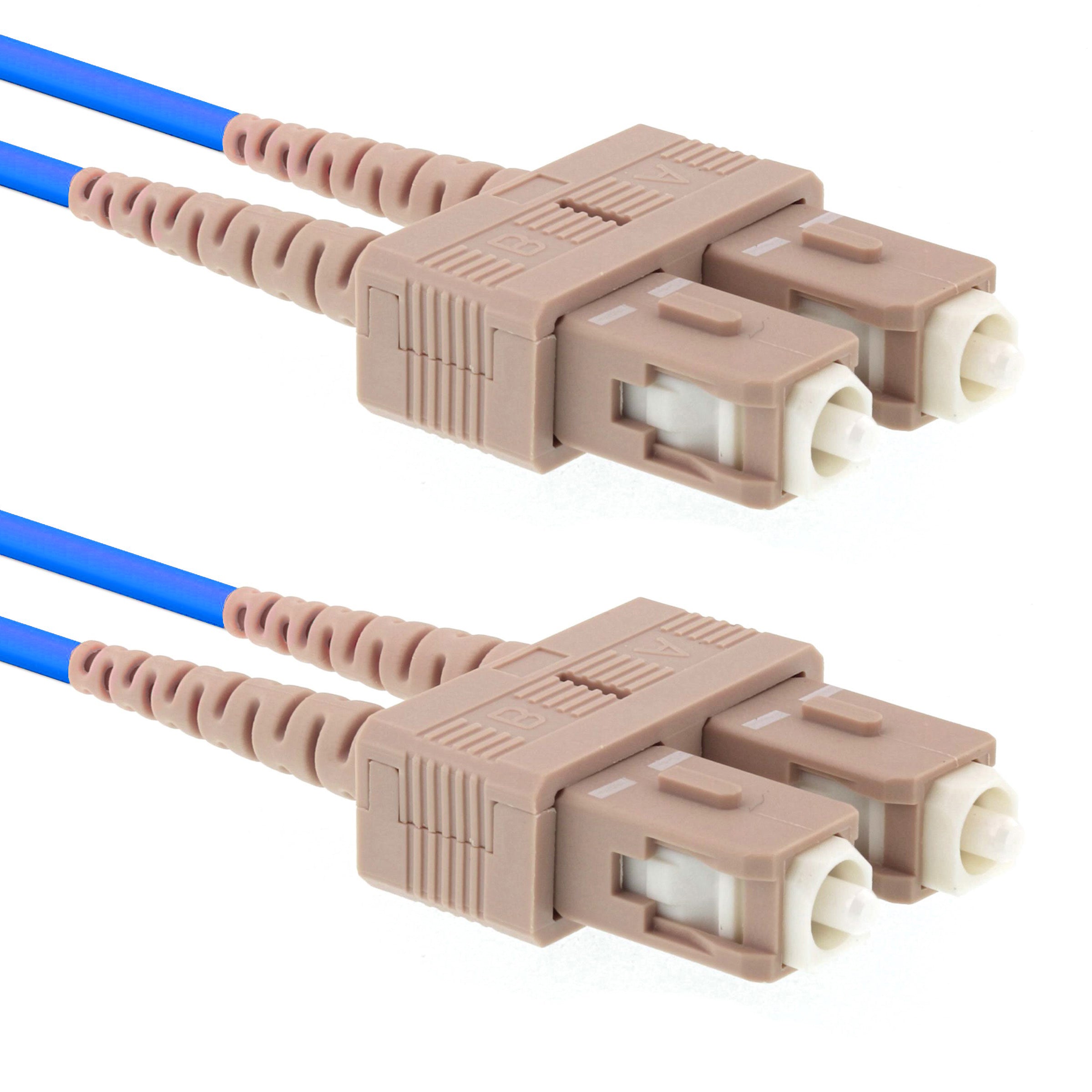 CCD SC-SC Multimode OM4 Duplex Fibre Optic Patch Cable