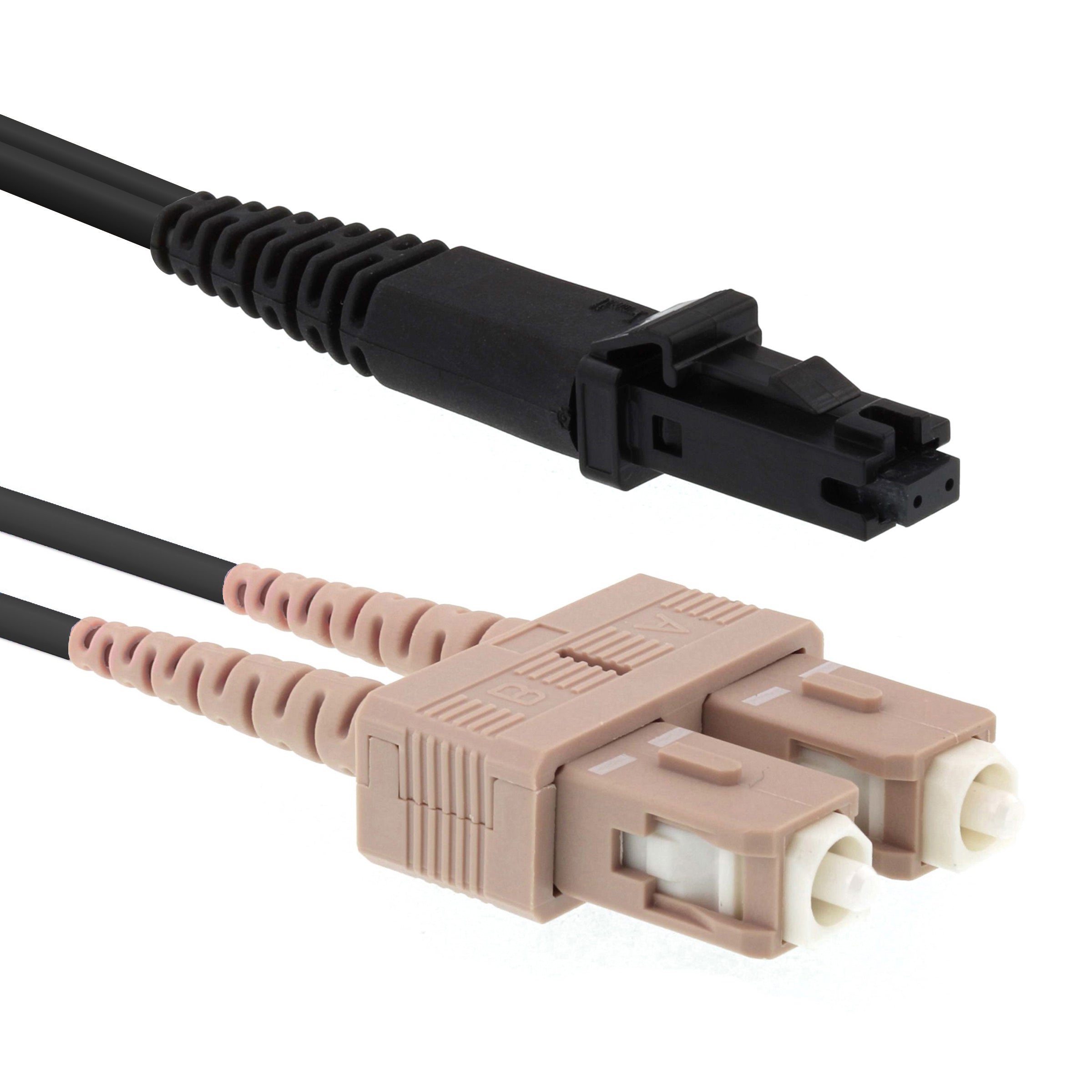 CCD SC-MTRJ Multimode OM3 Duplex Fibre Optic Patch Cable