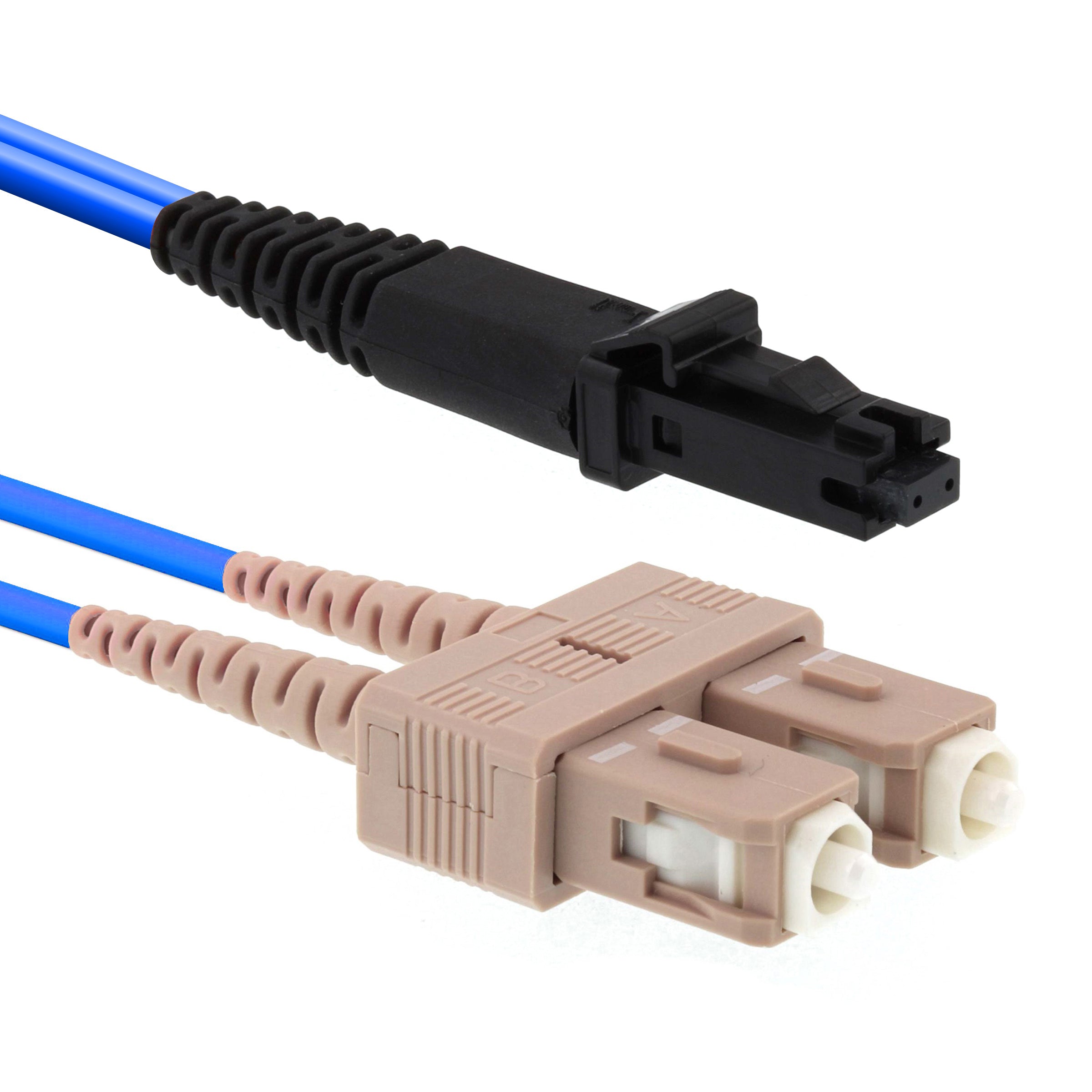 CCD SC-MTRJ Multimode OM3 Duplex Fibre Optic Patch Cable