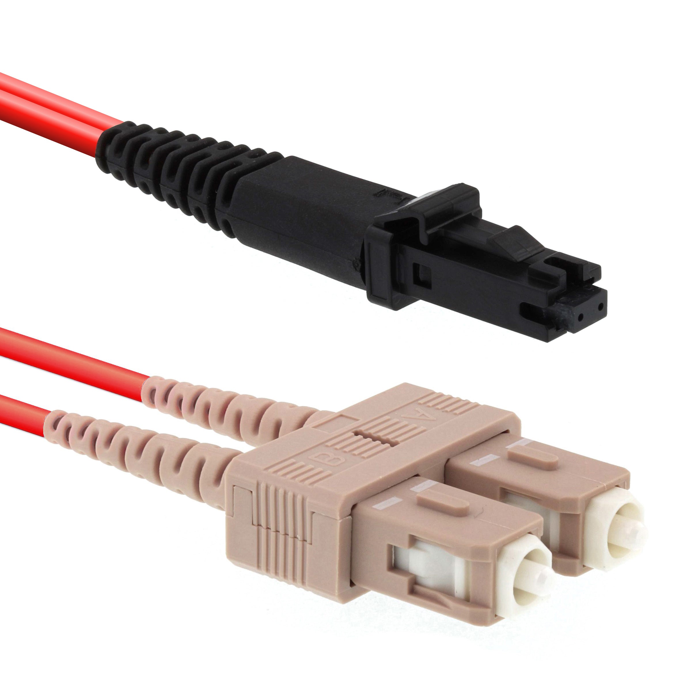 CCD SC-MTRJ Multimode OM1 Duplex Fibre Optic Patch Cable