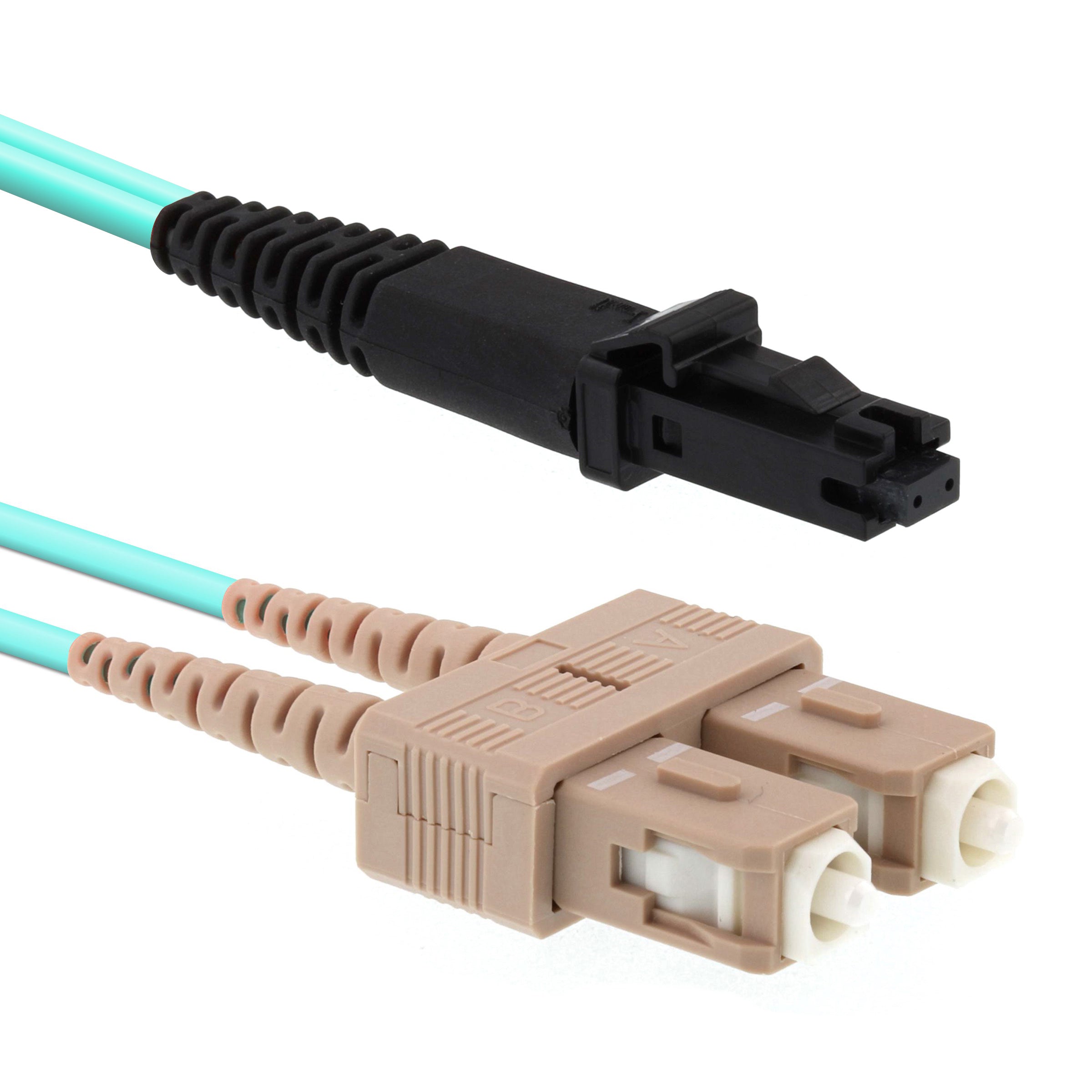 CCD SC-MTRJ Multimode OM4 Duplex Fibre Optic Patch Cable