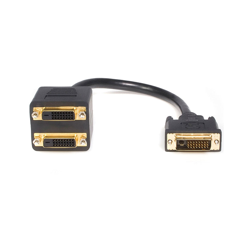 CCD DVI-D Male to Female Splitter Adapter Cable